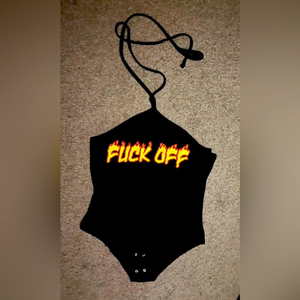 F@CK OFF Women’s Bodysuit.